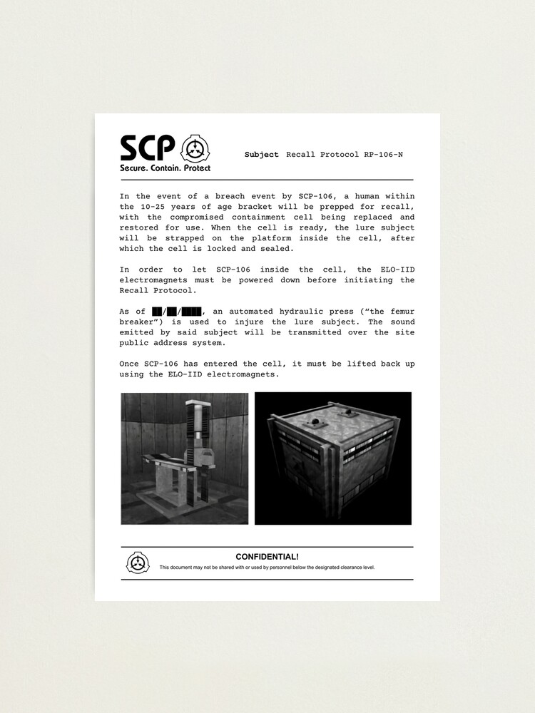 SCP-2074 Sinkbait Safe [SCP Document Reading] 