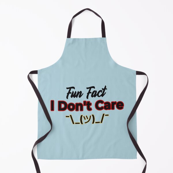Item preview, Fun Fact l Don't Care - Funny Design designed and sold by SdForce.