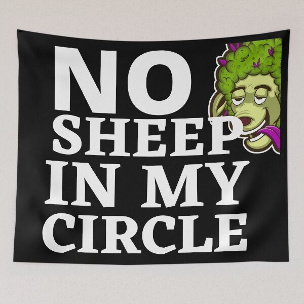 Item preview, No Sheep In My Circle designed and sold by im9093.