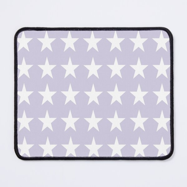 Item preview, Medium WHITE and LILAC STARS designed and sold by RachelMacht.