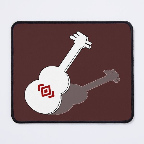 Item preview, Sky children of the light (cotl) - Guitar instrument symbol (white) designed and sold by NailBroken.