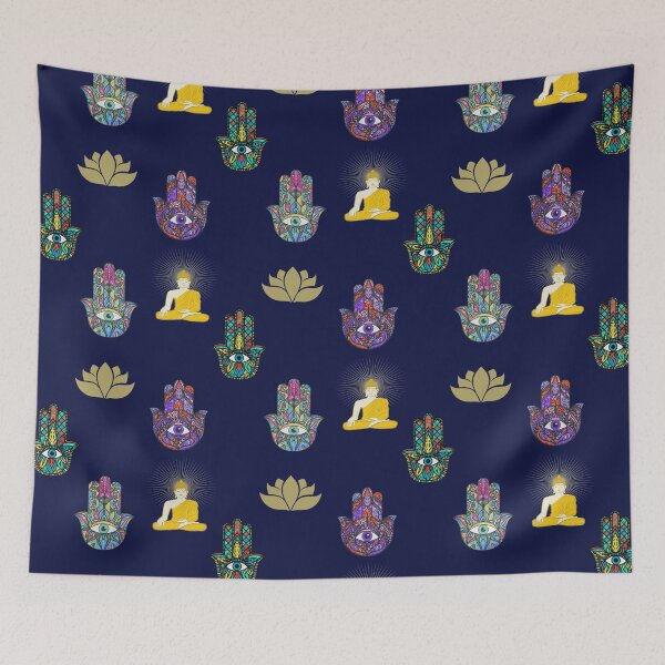 Item preview, Hamsa Hand of God Lotus Flower Collection designed and sold by CreativeBel.