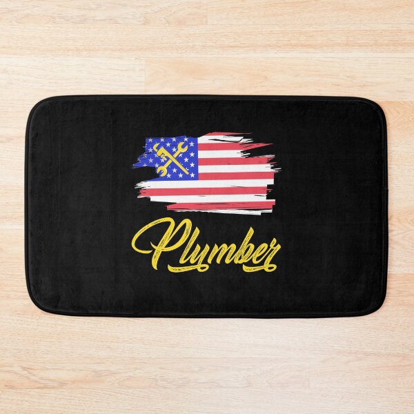 Item preview, US Plumbing Proud American Plumber designed and sold by NeXore.