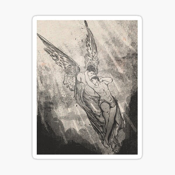Inferno (after Gustave Doré) Sticker