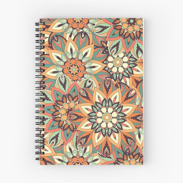 Item preview, Floral mandala abstract pattern design by Somberlain designed and sold by Somberlain.