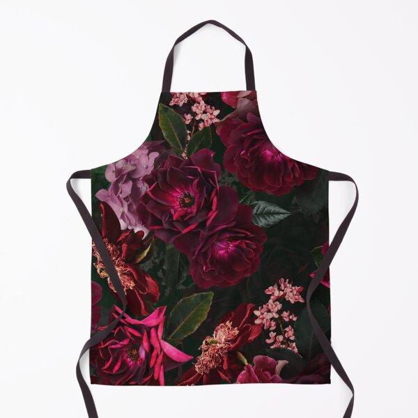 Item preview, Antique Midnight Botanical Flower Rose Botanical Night Garden Nightgarden designed and sold by UtArt.