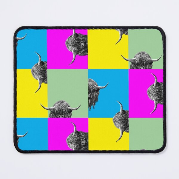 Item preview, Scottish Highland Cow Pop Art designed and sold by brodyquixote.
