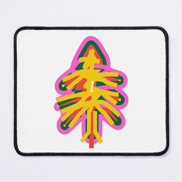 Item preview, Supercool Graphic Christmas Tree designed and sold by juliechicago.