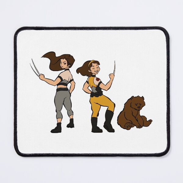 Item preview, X23 Honey Badger and Jonathan the wolverine designed and sold by cryspear.