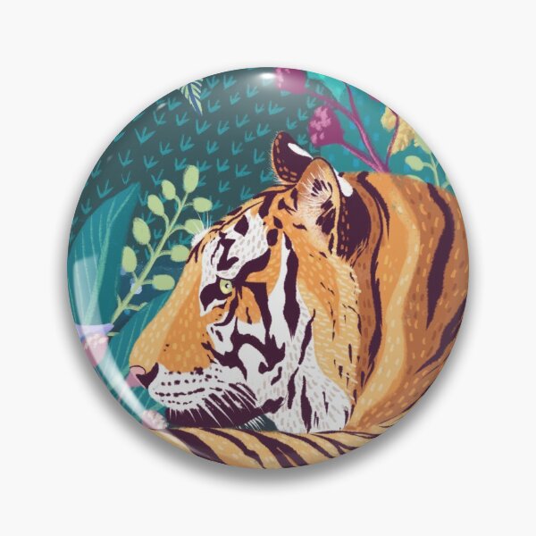 Item preview, Tiger in the jungle posters designed and sold by FrancoArt.