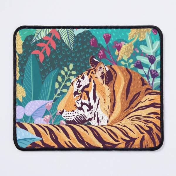 Item preview, Tiger in the jungle posters designed and sold by FrancoArt.