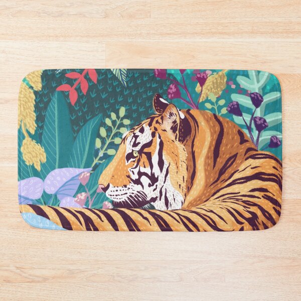 Item preview, Tiger in the jungle posters designed and sold by FrancoArt.