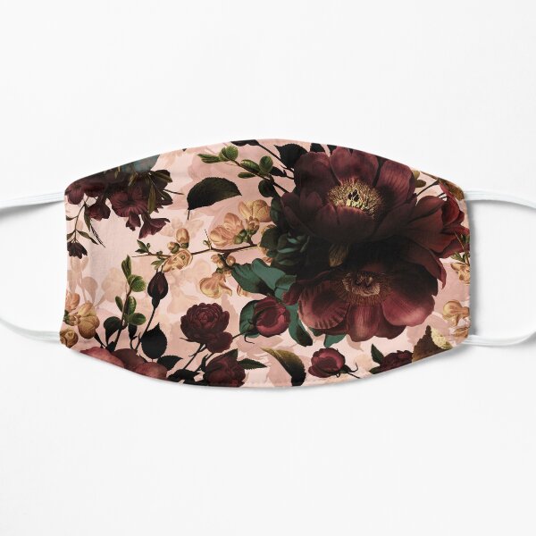 Moody florals - Mystic Night 11 Flat Mask