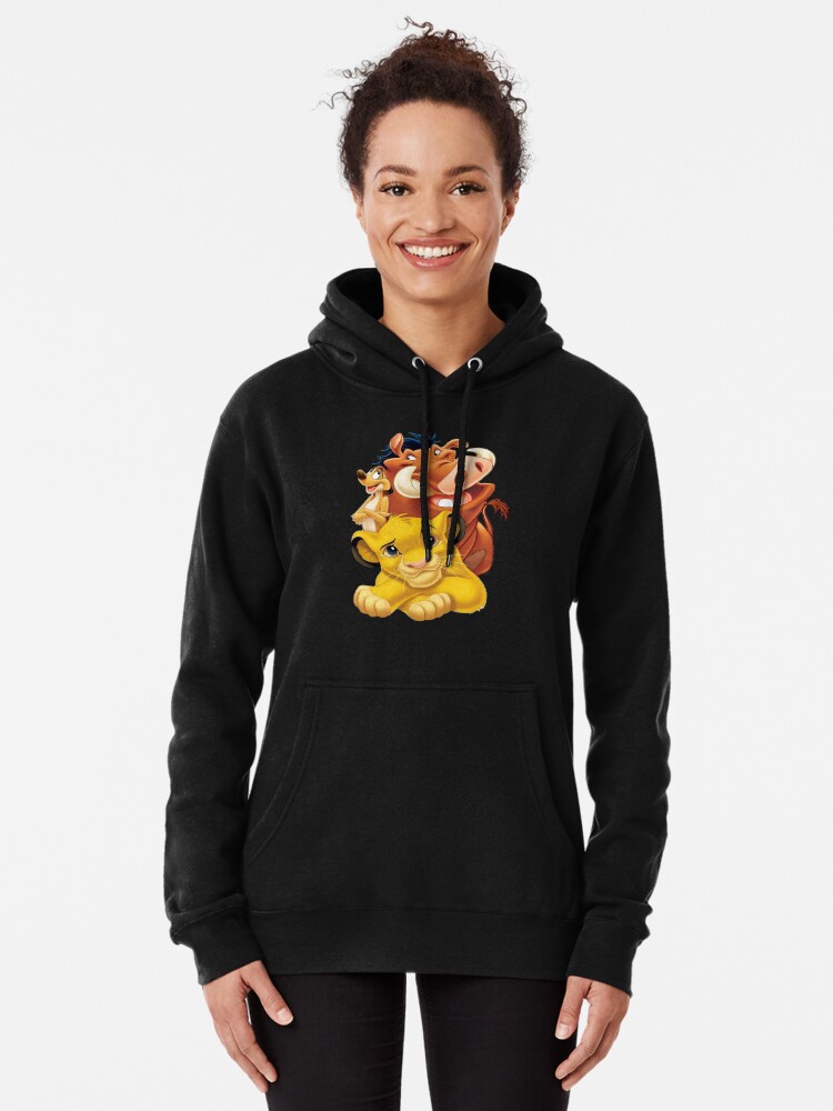 Lion King Simba Timon and Pumbaa  Pullover Hoodie for Sale by