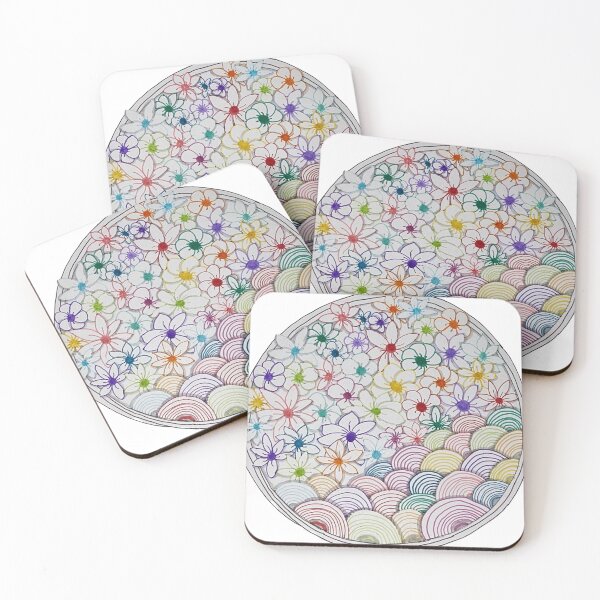 Item preview, Flower Circle designed and sold by SketchyLex.