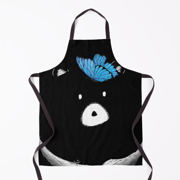 Item preview, Moon Bear with Butterfly designed and sold by BubeBube.