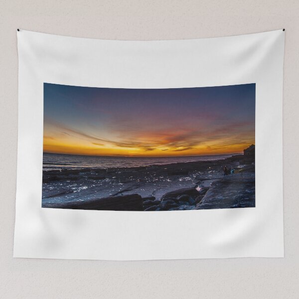 Item preview, Sunset at Southerdown beach in Wales designed and sold by Jinxyboy1908.
