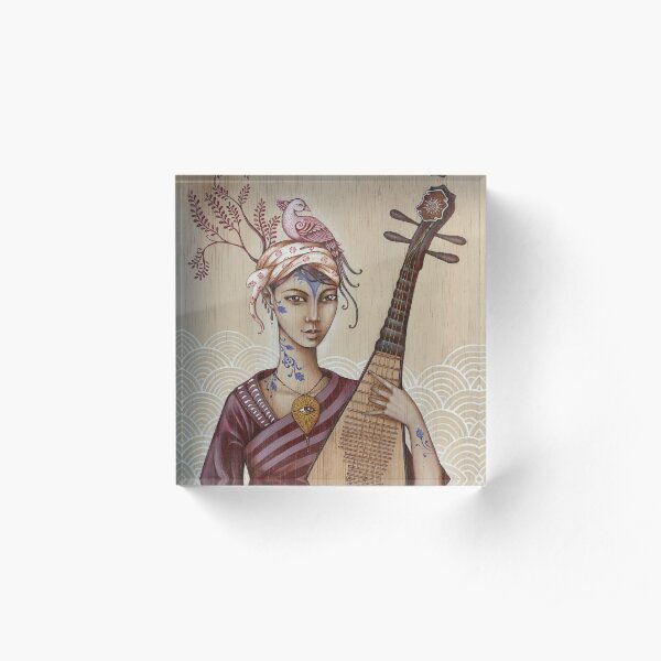 Benzaiten Acrylic Block