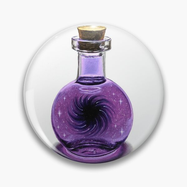 Item preview, Black hole galaxy potion decanter bottle designed and sold by LukjanovArt.