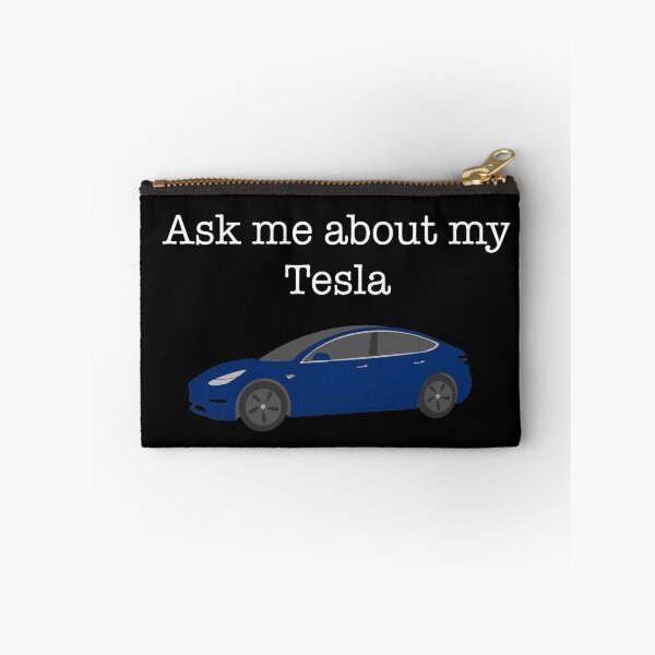 Item preview, Model 3 - Ask Me About My Tesla (Blue) designed and sold by karyann.