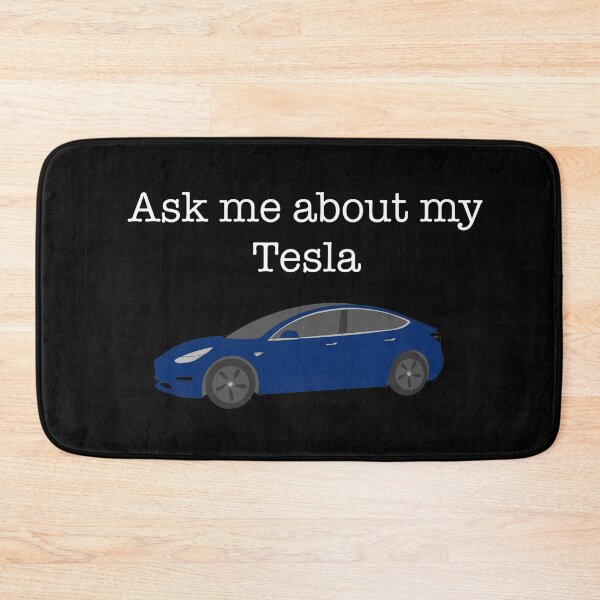 Item preview, Model 3 - Ask Me About My Tesla (Blue) designed and sold by karyann.