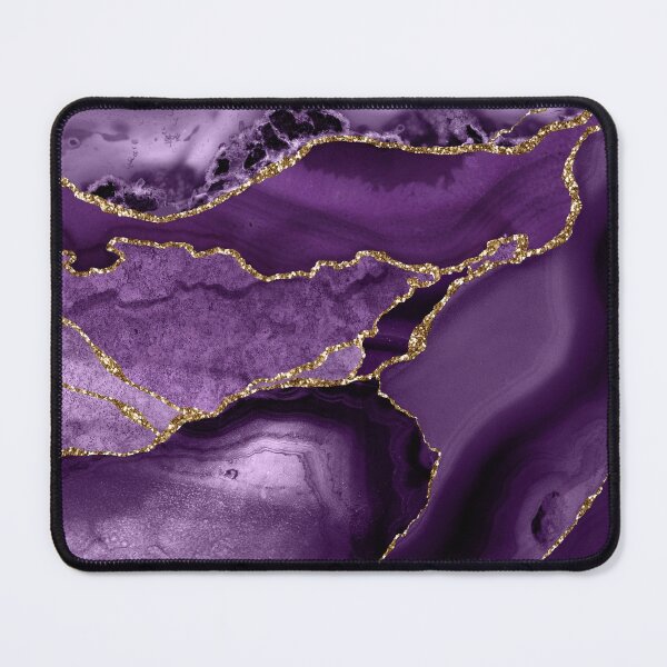 Item preview, Purple Faux Marble Abstract Landscapes designed and sold by MysticMarble.