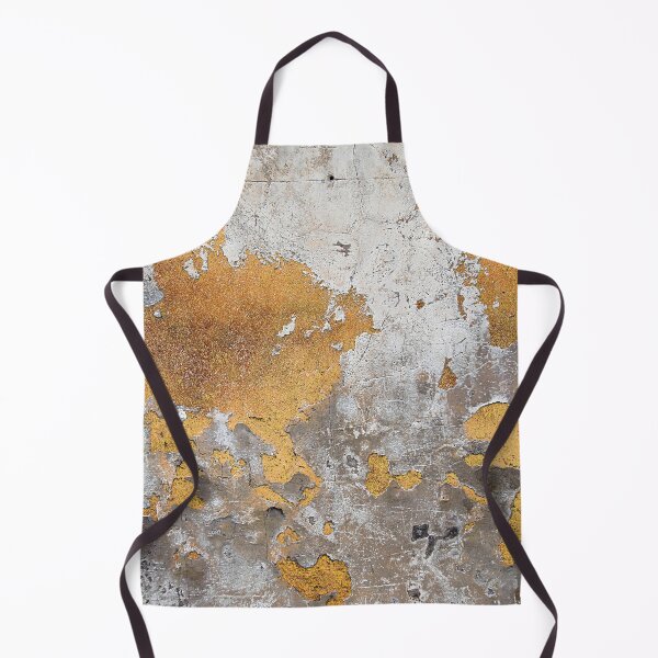 Item preview, Faux Metalfoil Gold Glamour on Gray Concrete Wall designed and sold by MysticMarble.