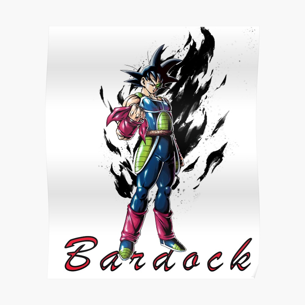 Pegatina «Camiseta de Bardock de Dragon Ball Z, Super. El padre de Goku.» de  Hatim-Jawadi | Redbubble