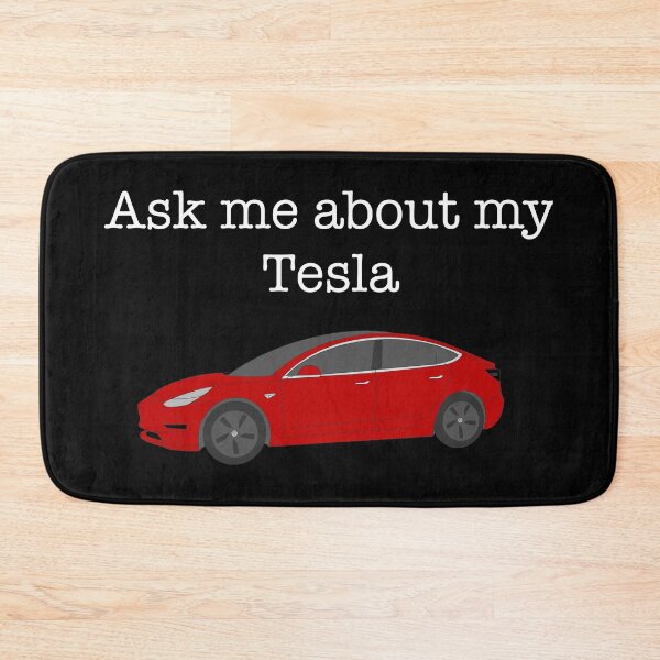 Item preview, Model 3 - Ask Me About My Tesla (Red) designed and sold by karyann.