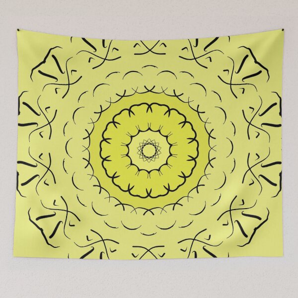 Item preview, Peaceful yellow design designed and sold by Sowbhagya M.