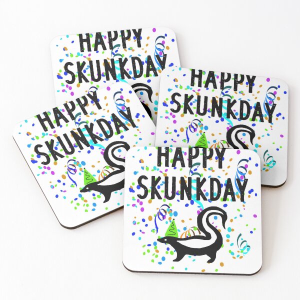 Item preview, Happy Skunkday Skunk Birthday Gift designed and sold by TobiasFreimuth.