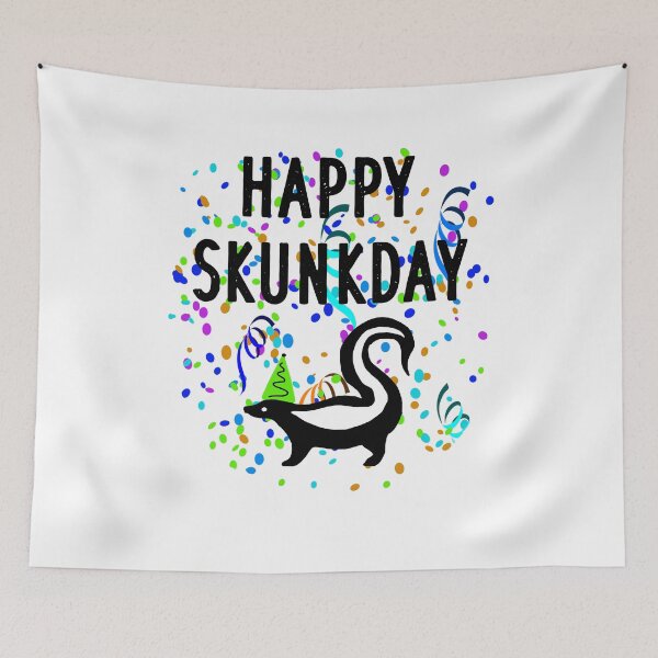 Item preview, Happy Skunkday Skunk Birthday Gift designed and sold by TobiasFreimuth.