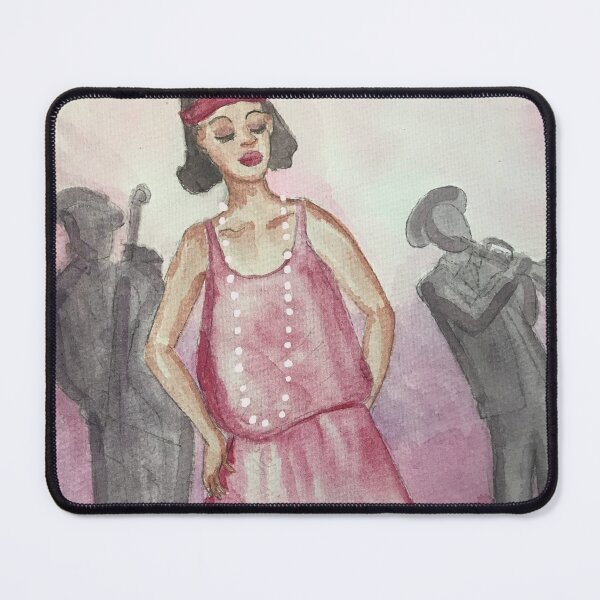 Item preview, Red Shoes Dancing Girl designed and sold by gatadelafuente.
