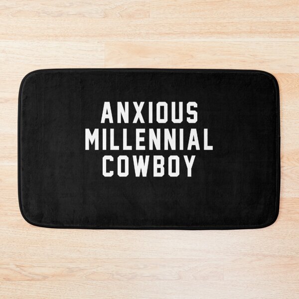 Item preview, Anxious millennial cowboy designed and sold by MichaelPrado.