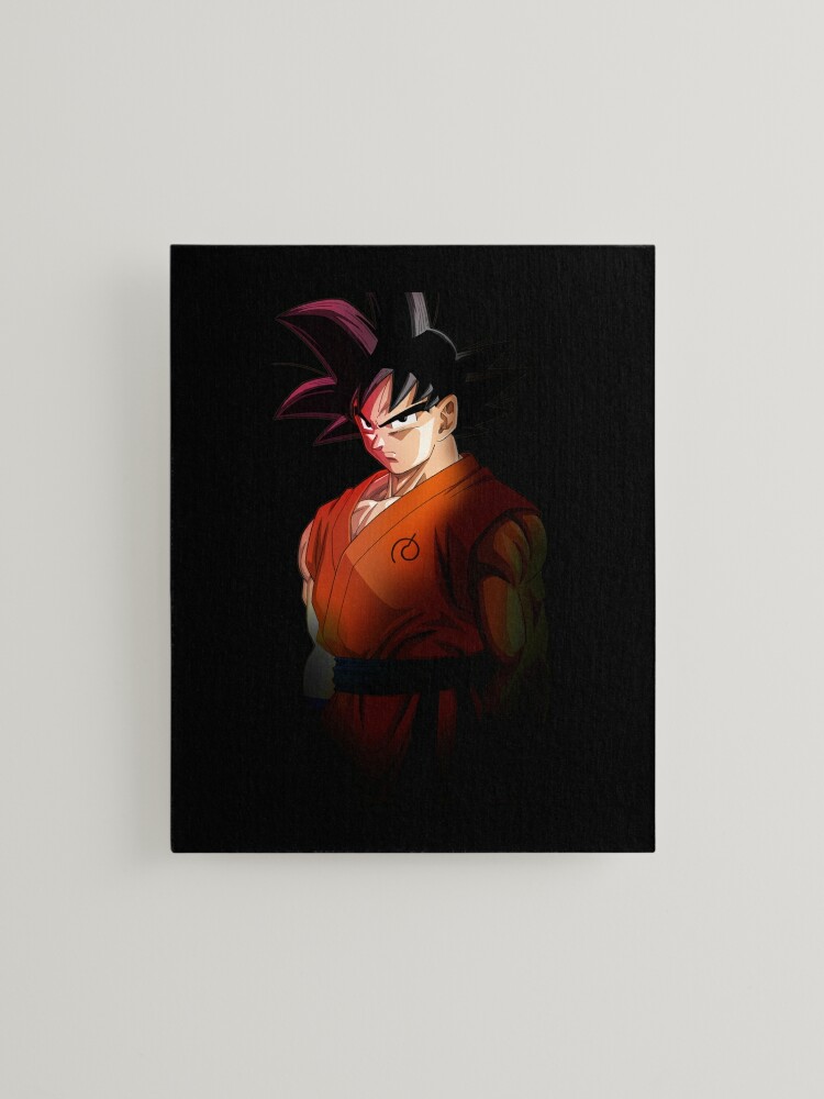 golden frezzer and goku ss blue Art Board Print by angelusdark