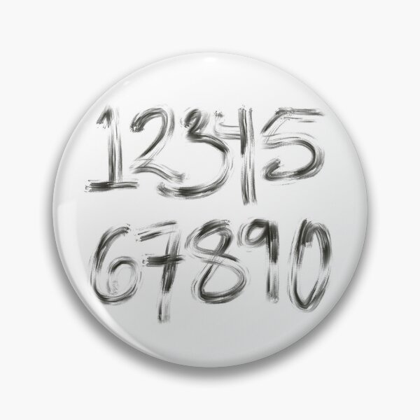 Item preview, Black and white numbers designed and sold by Meo Design.