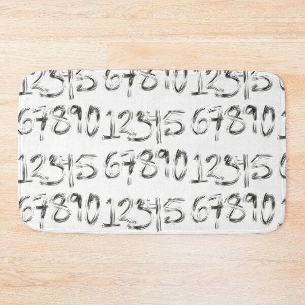 Item preview, Black and white numbers designed and sold by Meo Design.