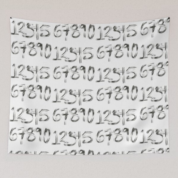 Item preview, Black and white numbers designed and sold by Meo Design.