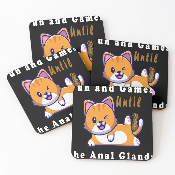 Item preview, It's All Fun and Games Until the Anal Glands Explode, Funny Small Animals designed and sold by boyastore.