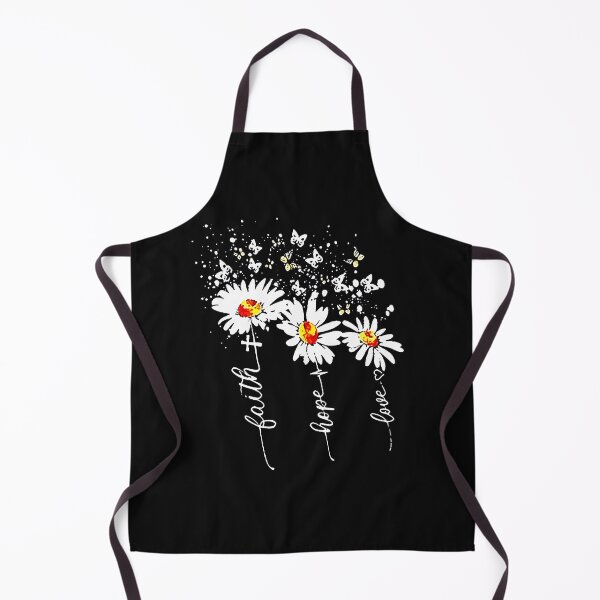 Item preview, Faith Hope Love Christian Butterfly Daisy designed and sold by xtrmdx.