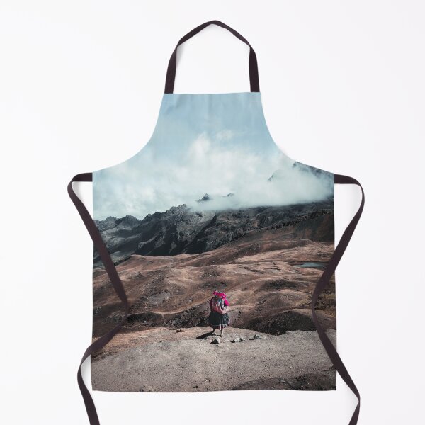 Item preview, Traditional Peruvian woman in the mountains | Peru designed and sold by photofelix-.