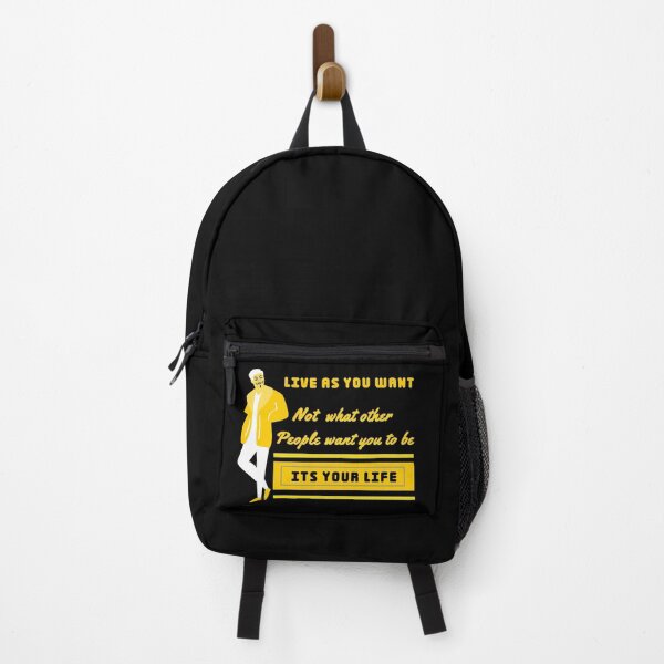 Item preview, Yellow of Live as you want its your life designed and sold by John-merou.