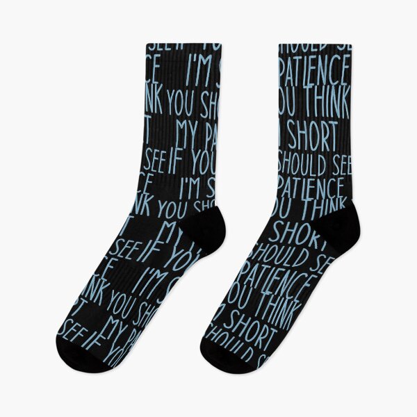 Item preview, If You Think I'm Short You Should See My Patience - Sarcastic Funny Hilarious Present For Mom, Dad , Girlfriend Or Boyfriend designed and sold by Aymanclothings.
