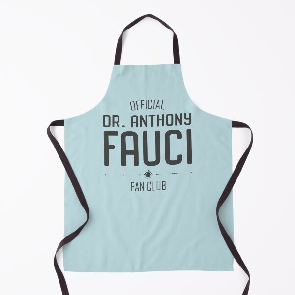 Artikelvorschau, Heroes of Science: Dr. Fauci Fan Club (schwarzer Text) entworfen und verkauft von Ofeefee.