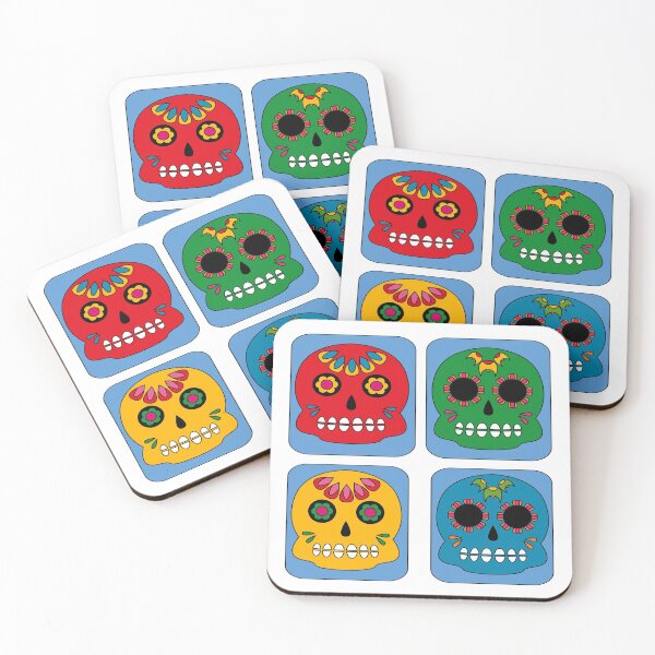 Item preview, Day of The Dead - Dia de Los Muertas  -  Sugar Skulls designed and sold by davidmurtagh.