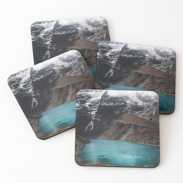 Item preview, Humantay mountain snow glacier lake | Peru designed and sold by photofelix-.