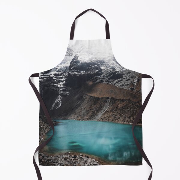 Item preview, Humantay mountain snow glacier lake | Peru designed and sold by photofelix-.