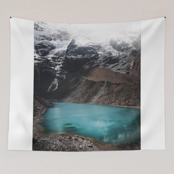 Item preview, Humantay mountain snow glacier lake | Peru designed and sold by photofelix-.