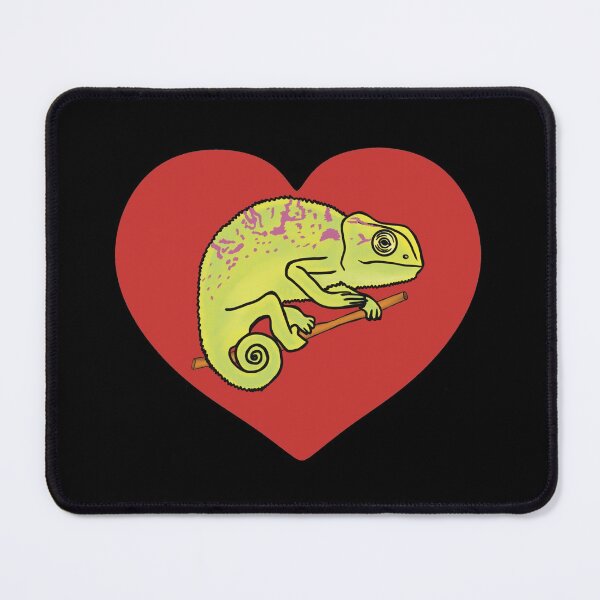 Item preview, Chameleon Heart for Chameleon Lovers, Red Heart designed and sold by Mochi-Merch.