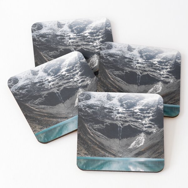 Item preview, Humantay mountain snow glacier lake | Peru designed and sold by photofelix-.